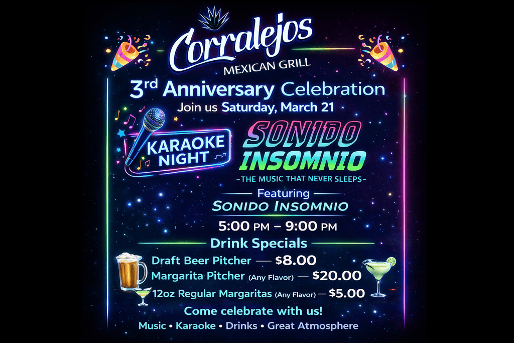 Corralejos Mexican Grill Event